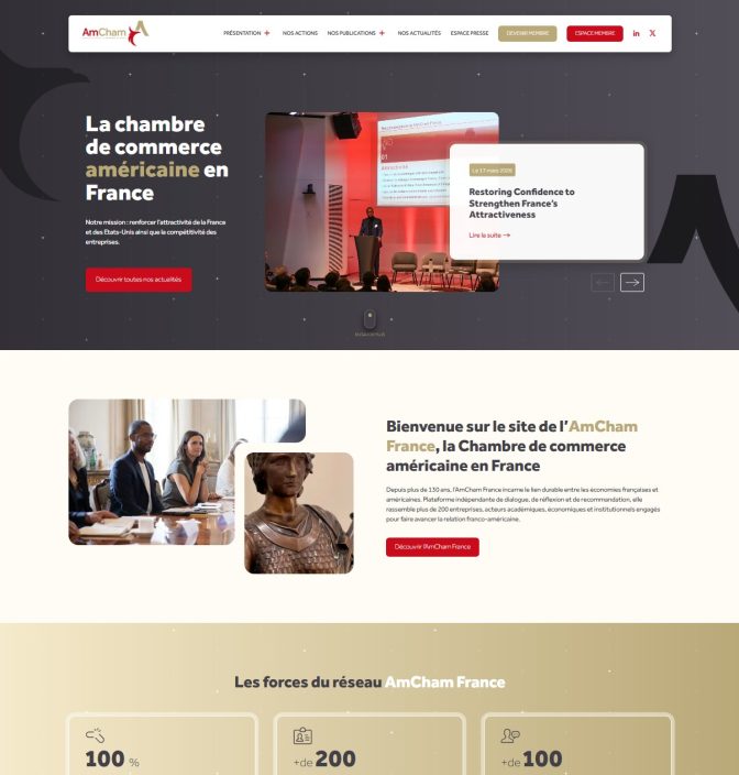 Logo AmCham France